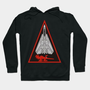 F14 Tomcat - VF114 Aardvarks Hoodie